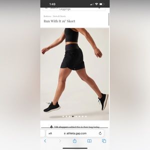 Athlete ‘Run With it’ 16 Skort